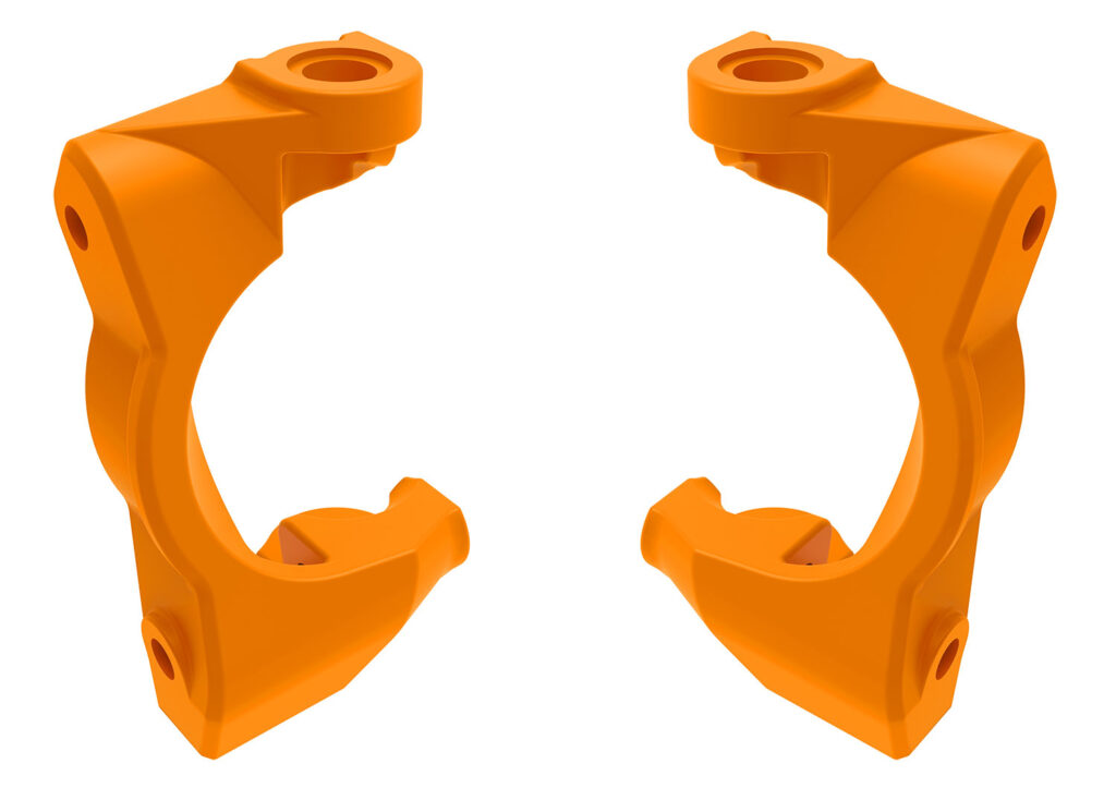 casterblock Orange (2) Mini Maxx/XRT