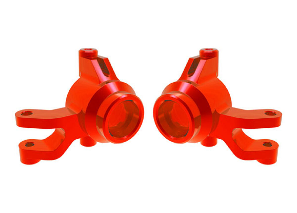 Styrspindel Alu Röd (Par) Mini Maxx 10734-RED