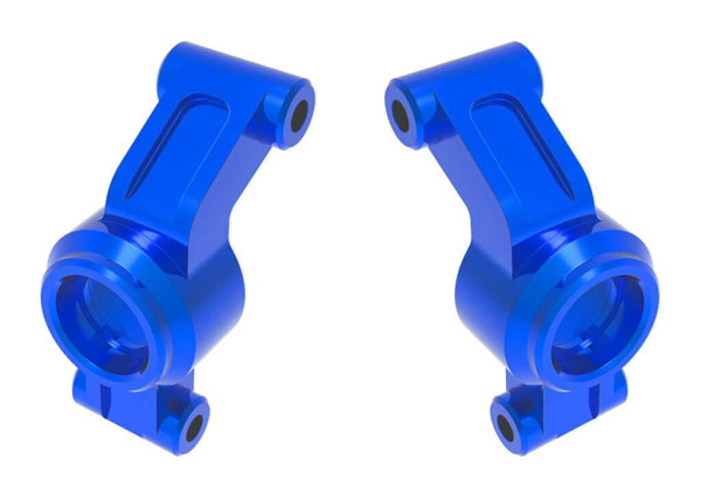 Hjulaxelhållare Alu Blå (Par) Mini Maxx 10751-BLUE