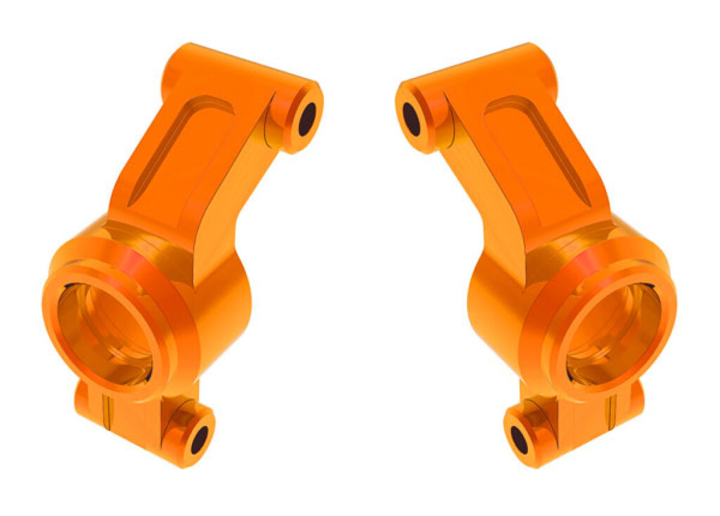 Hjulaxelhållare Alu Orange (Par) Mini Maxx 10751-ORNG