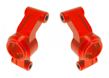 Hjulaxelhållare Alu Röd (Par) Mini Maxx 10751-RED
