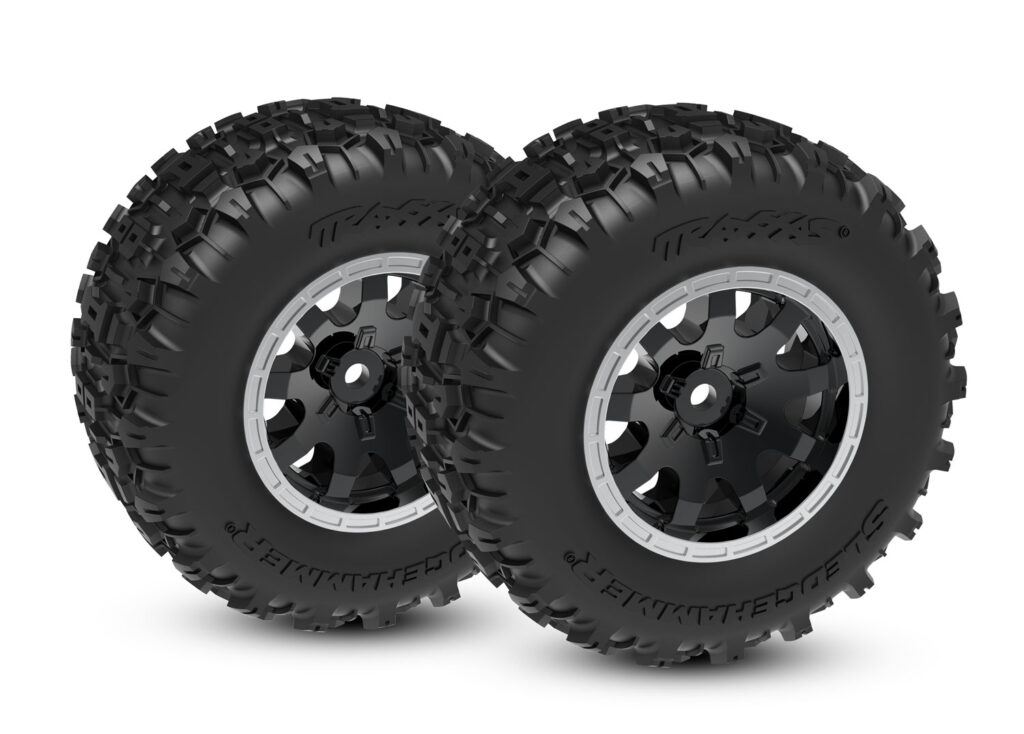 Däck/fälg Sledgehammer/Mini Maxx Svart Fram (2)
