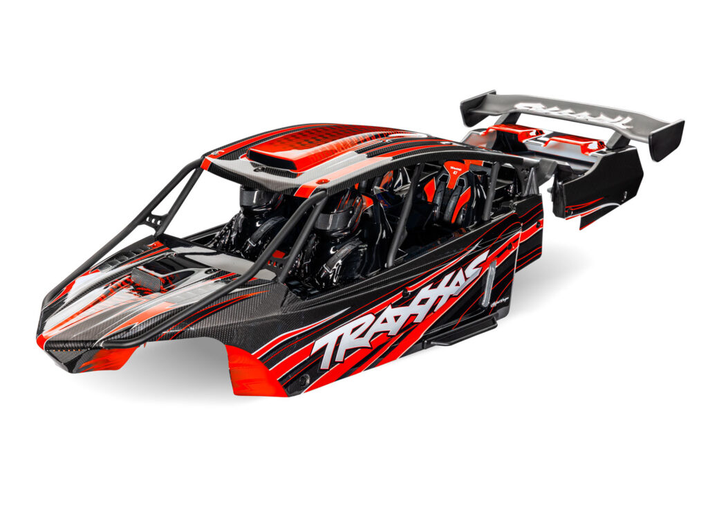 Kaross Funco Sand Car Komplett Röd 10911-RED