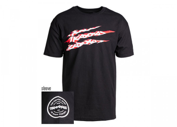 T-shirt Svart Traxxas-logga Riven L* 1376-L
