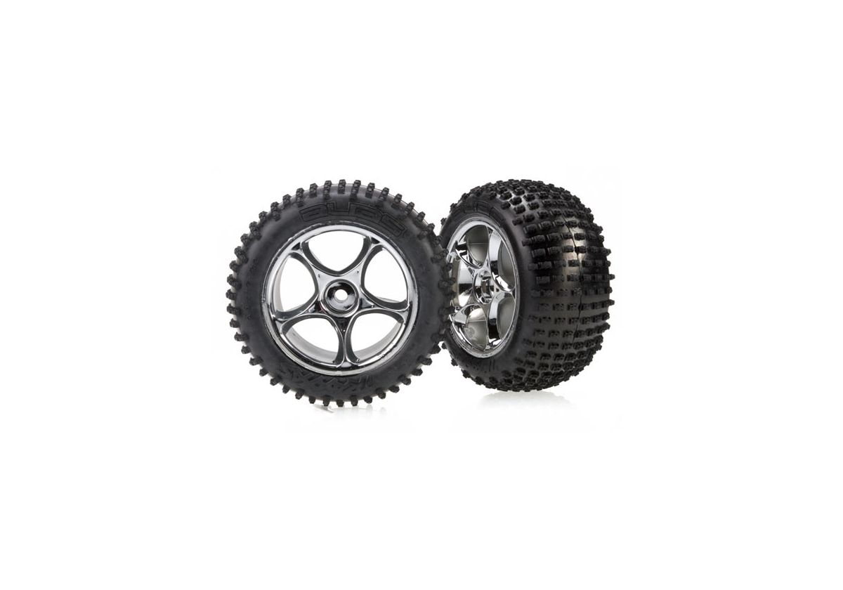 Däck & Fälg Alias Soft/Tracer Krom 2.2" Bak (2) 2470R