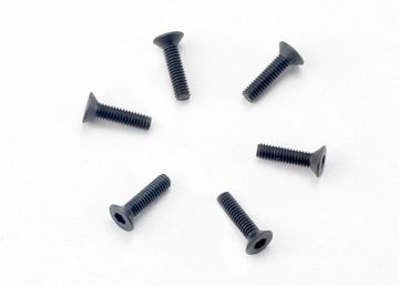 Skruv M2,5x10mm Försänkt Insex (6) 2523