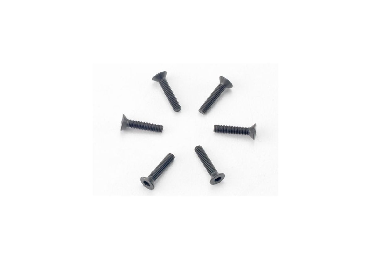 Skruv M2,5x12mm Försänkt Insex (6) 2526