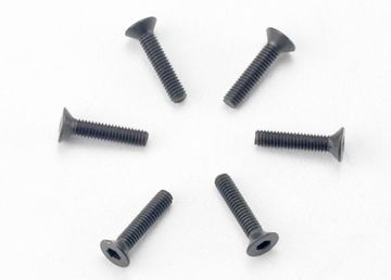 Skruv M2,5x12mm Försänkt Insex (6) 2526
