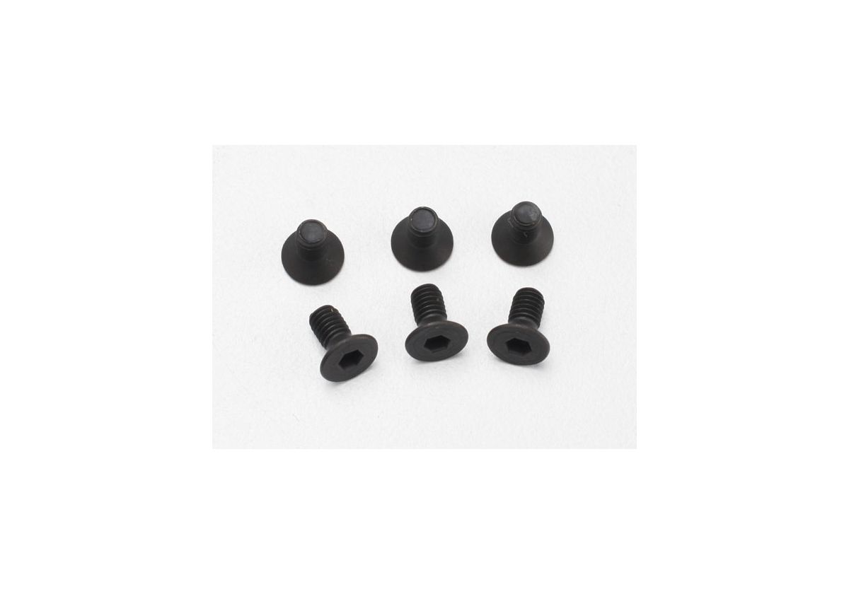 Skruv M3x6mm Försänkt Insex (6) 2534