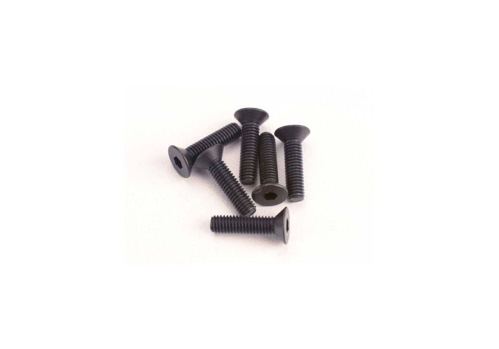 Skruv M3x12mm Försänkt Insex (6) 2552