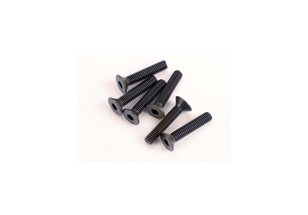Skruv M3x15mm Försänkt Insex (6) 2553