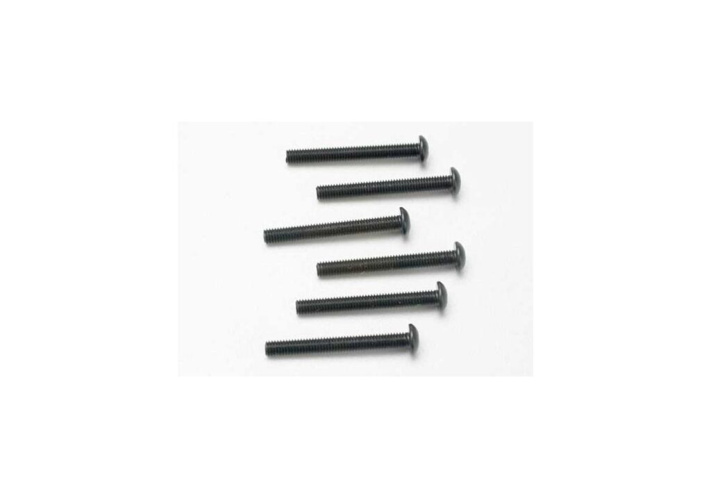 Skruv M3x25mm Kullrig Insex (6) 2581