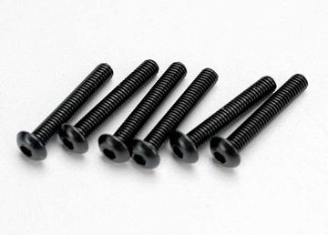 Skruv M3x18mm Kullrig Insex (6) 2583