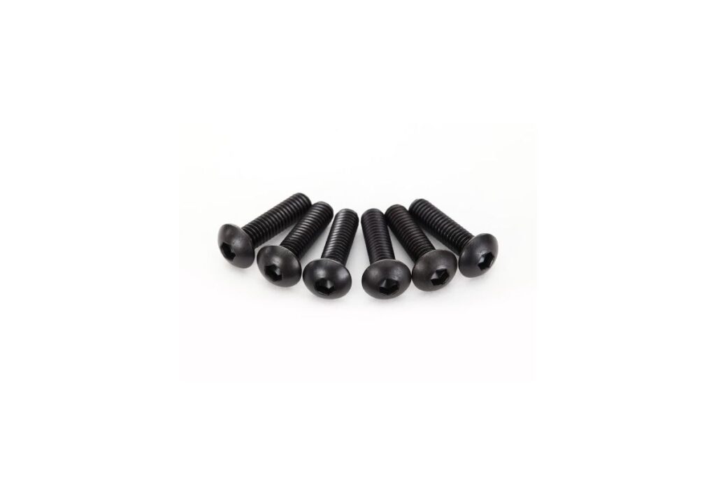 Skruv M4x15mm Kullrig Insex (6) Traxxas 2594