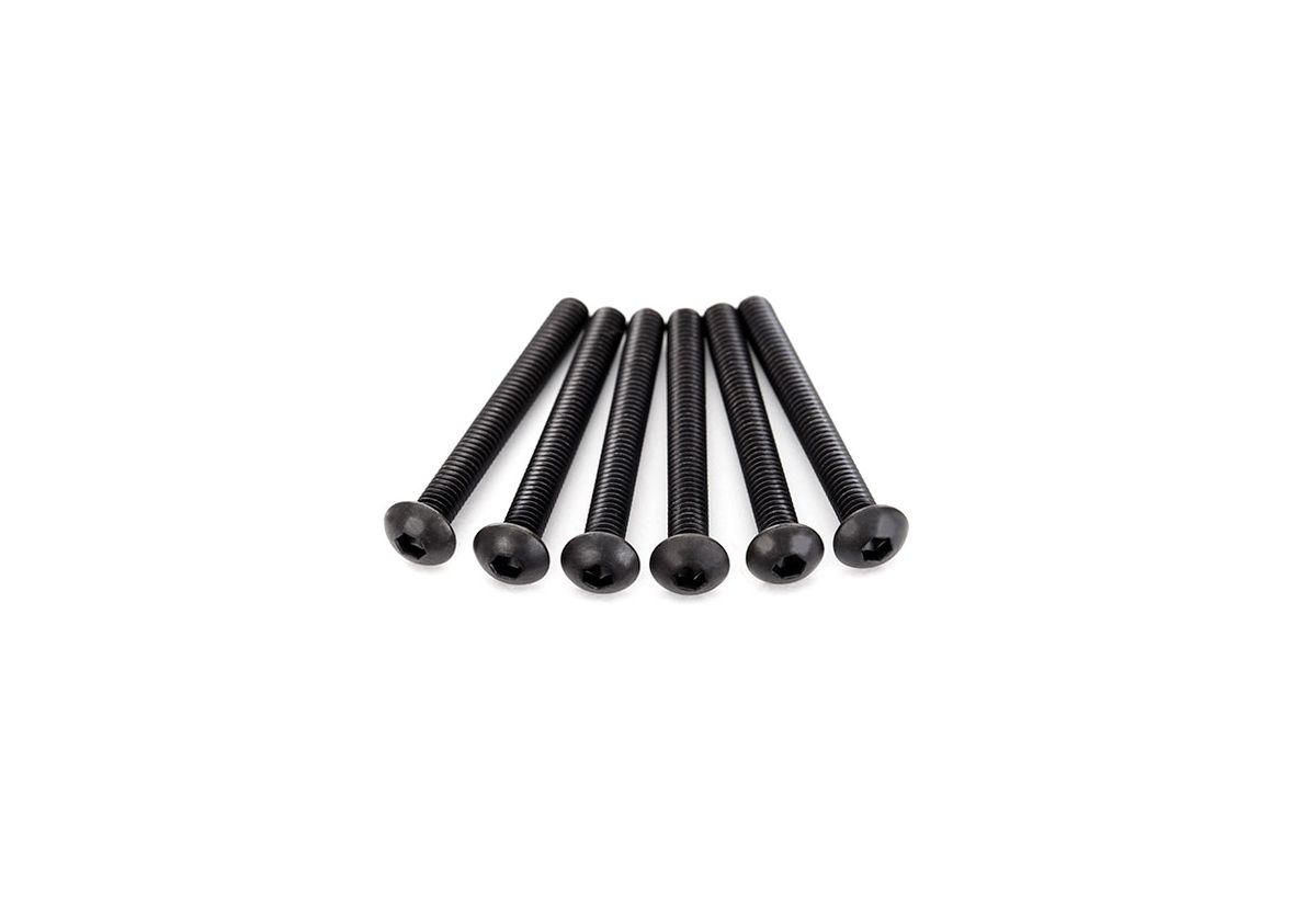 Skruv M4x30mm Kullrig Insex (6) 2598X