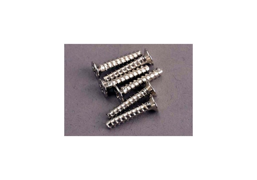 Skruv 3x15mm Självgängande Försänkt (6) Traxxas 2649