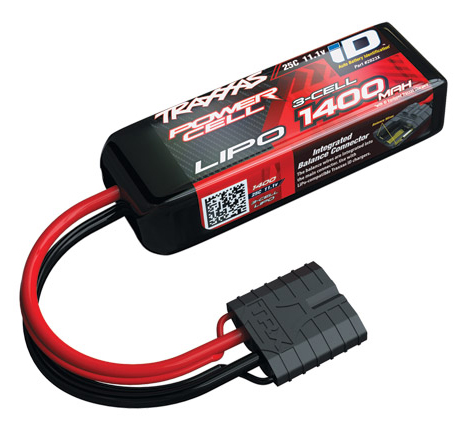 LiPo 11,1V 3S 1400mAh 25C iD Traxxas 2823X