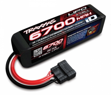 LiPo 14,8V 4S 6700mAh 25C iD Traxxas 2890X