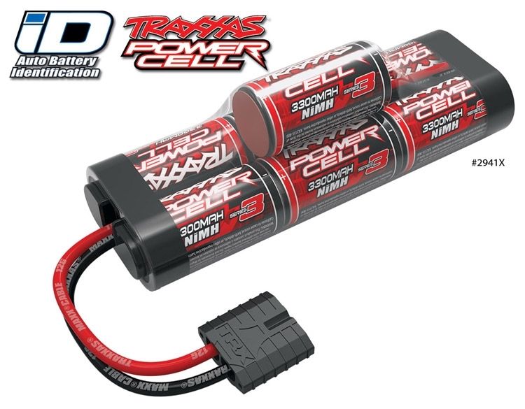 NiMH Batteri 8,4V 3300mAh Series 3 Hump iD-kontakt 2941X