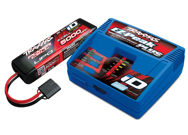 EZ-Peak Plus 3S 4A m 3S 5000mAh Batteri Traxxas ladd 2970G