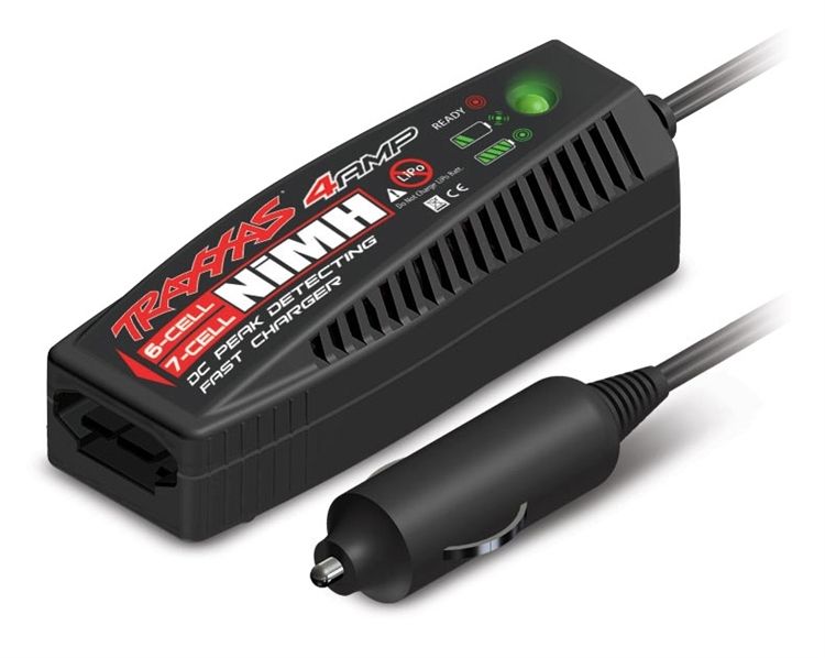 Laddare 12volt 4 amp 6-7cell NiMH Auto ID 2975