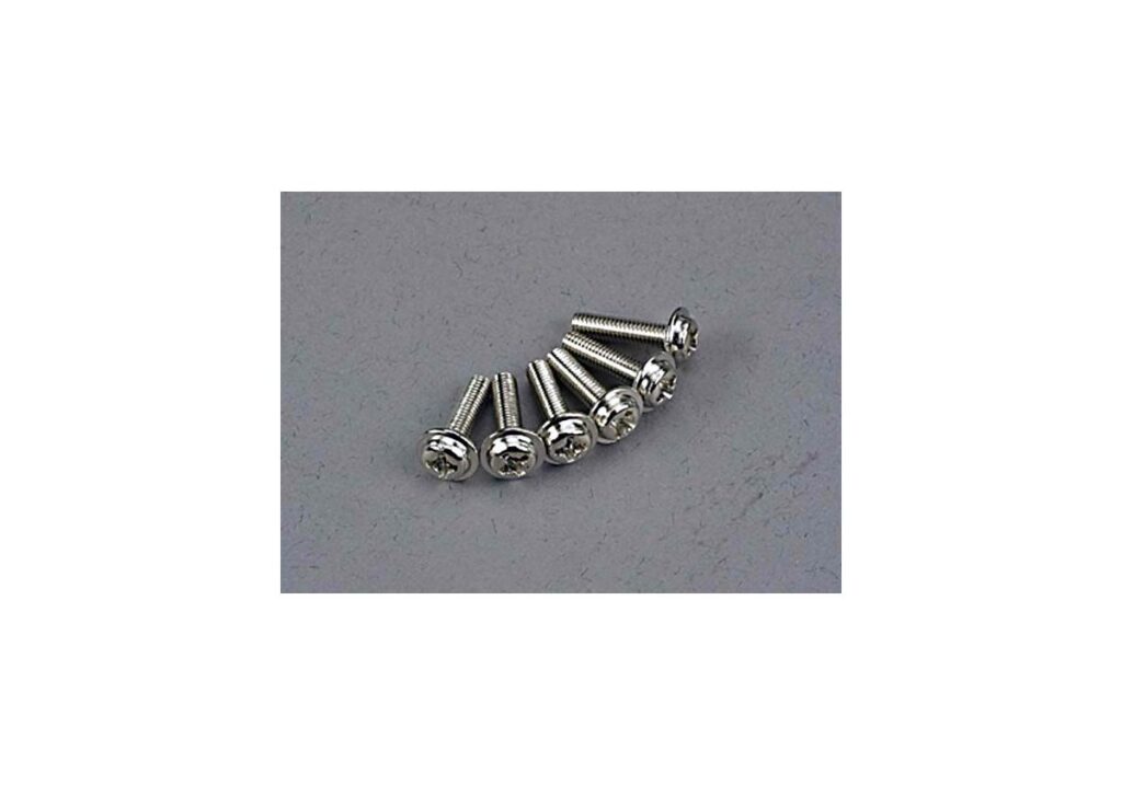 Skruv M3x12mm med Krage (6)