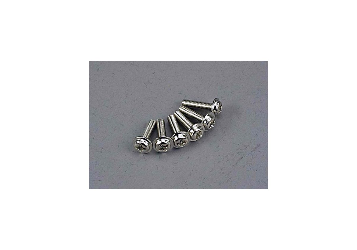 Skruv M3x12mm med Krage (6)