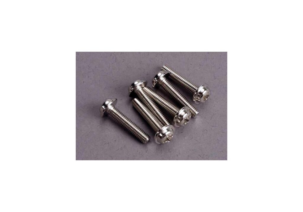 Skruv M3x15mm med Krage (6) 3187