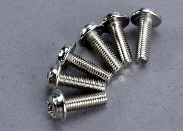 Skruv M3x10mm med Krage (6) 3193 - Bild 2