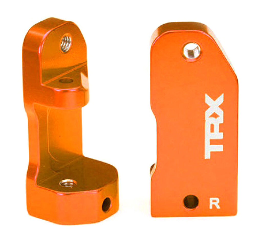 Styrspindelhållare Aluminium Orange (Par) 3632T