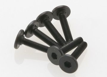 Skruv M3x15mm Platt Insex (6) 3646