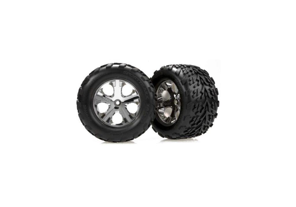 Däck & Fälg Talon/All-Star Krom 2.8" Bak (2) 3668