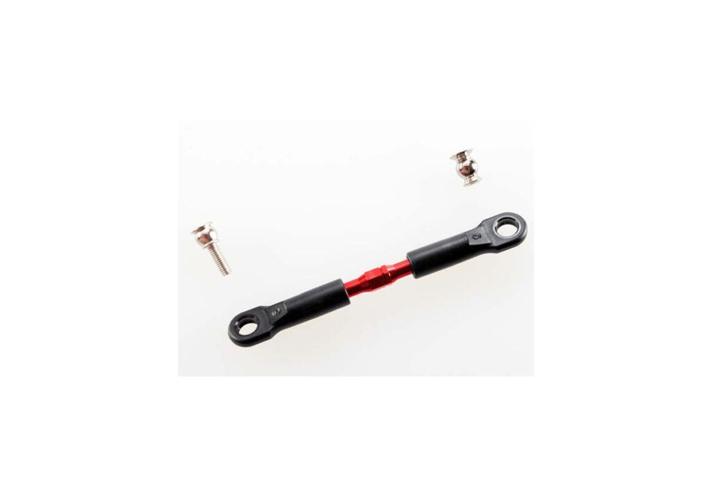 Turnbuckle Komplett Camberstag 69mm Aluminium Röd 3737