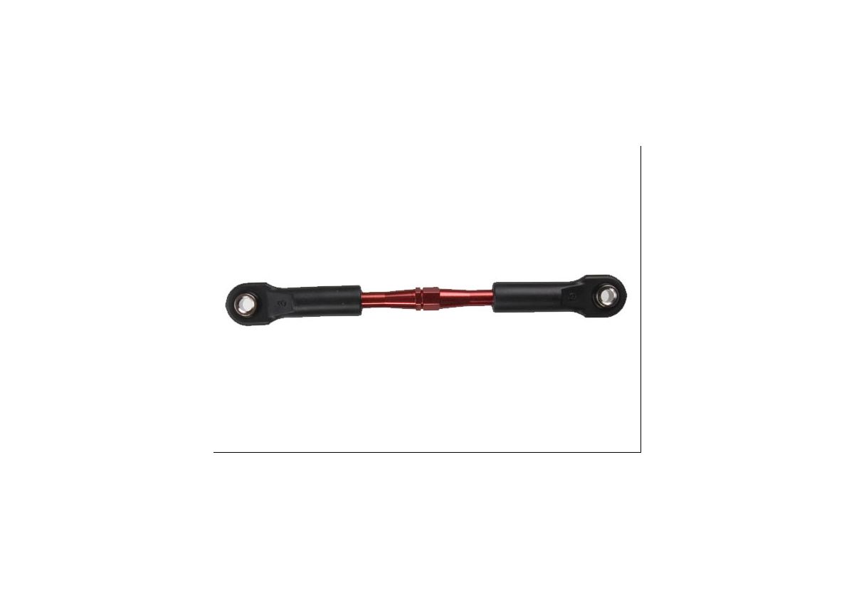 Turnbuckle Komplett Camberstag 82mm Aluminium Röd 3738