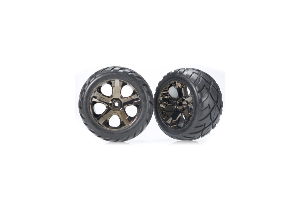 Däck & Fälg Anaconda/All-Star Svart Krom 2,8" Fram (2) 3776A