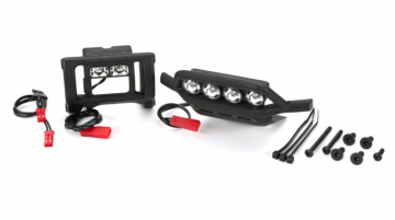LED Ljus Fram- och Bak Set Komplett 2WD Rustler Traxxas 3794
