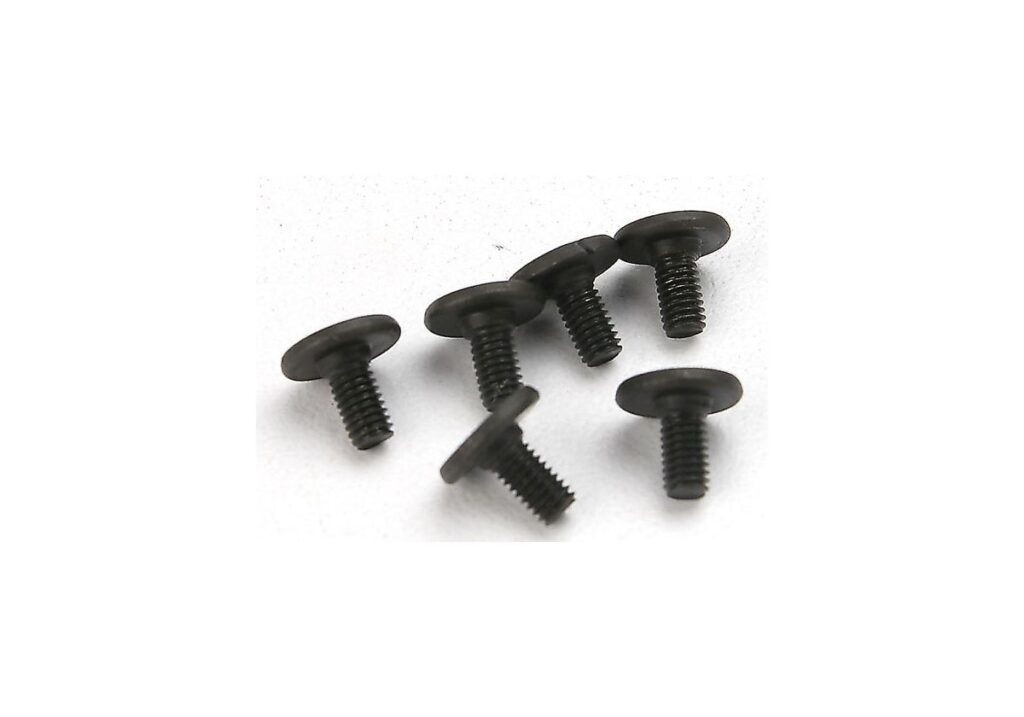 Skruv M3x6mm Platt Insex (6) 3932