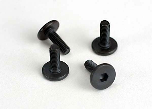 Skruv M3x10mm Platt Insex (6) 4859 - Bild 2