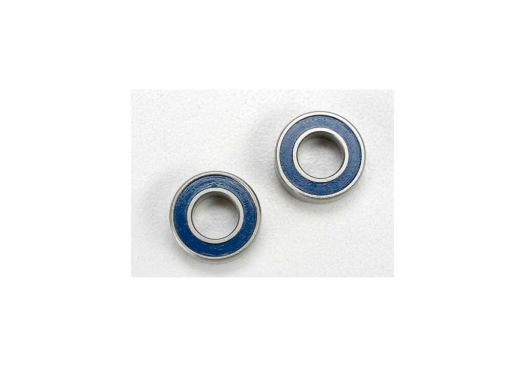 Kullager 6x12x4mm Gummitätat Blå 2st Traxxas 5117