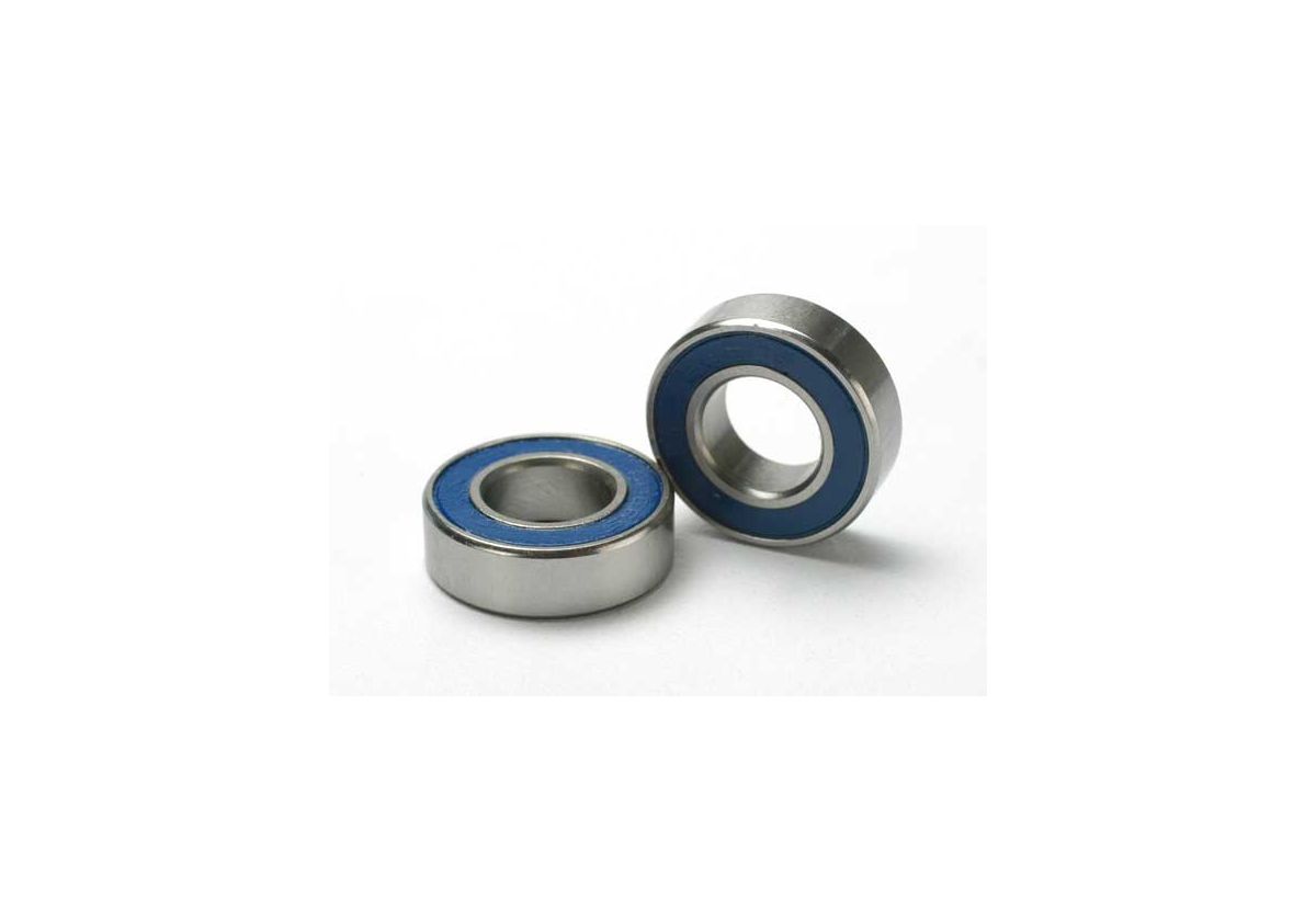 Kullager 8x16x5mm Gummitätat Blå (2 Traxxas 5118