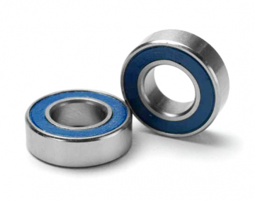 Kullager 8x16x5mm Gummitätat Blå (2 Traxxas 5118