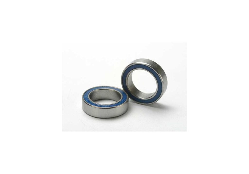 Kullager 10x15x4mm Gummitätat Blå (2 Traxxas 5119