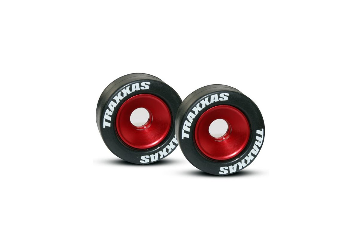 Wheelie Hjul Aluminium Röd (2) 5186