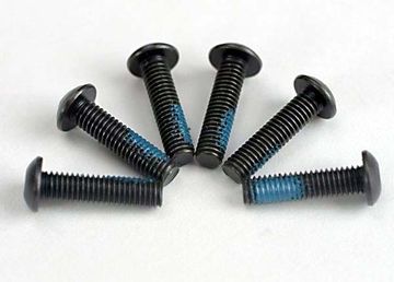 Skruv M3x12mm Kullrig Insex med Låsvätska (6) 5282