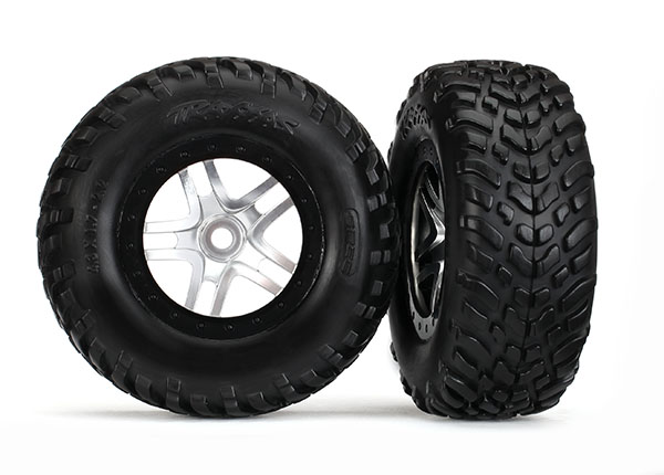 Däck & Fälg SCT S1/S-Spoke Krom-Svart (14mm) (2) 5975X - Bild 2