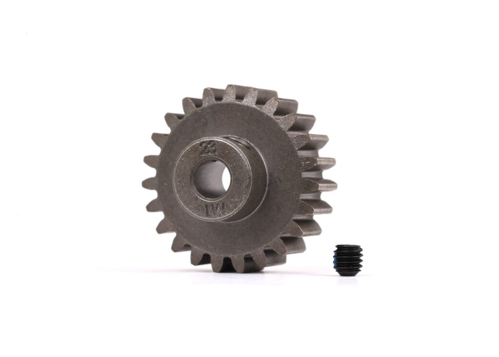 Motordrev (Pinion) 23T 1.0M för 5mm Axel (för ståldrev)