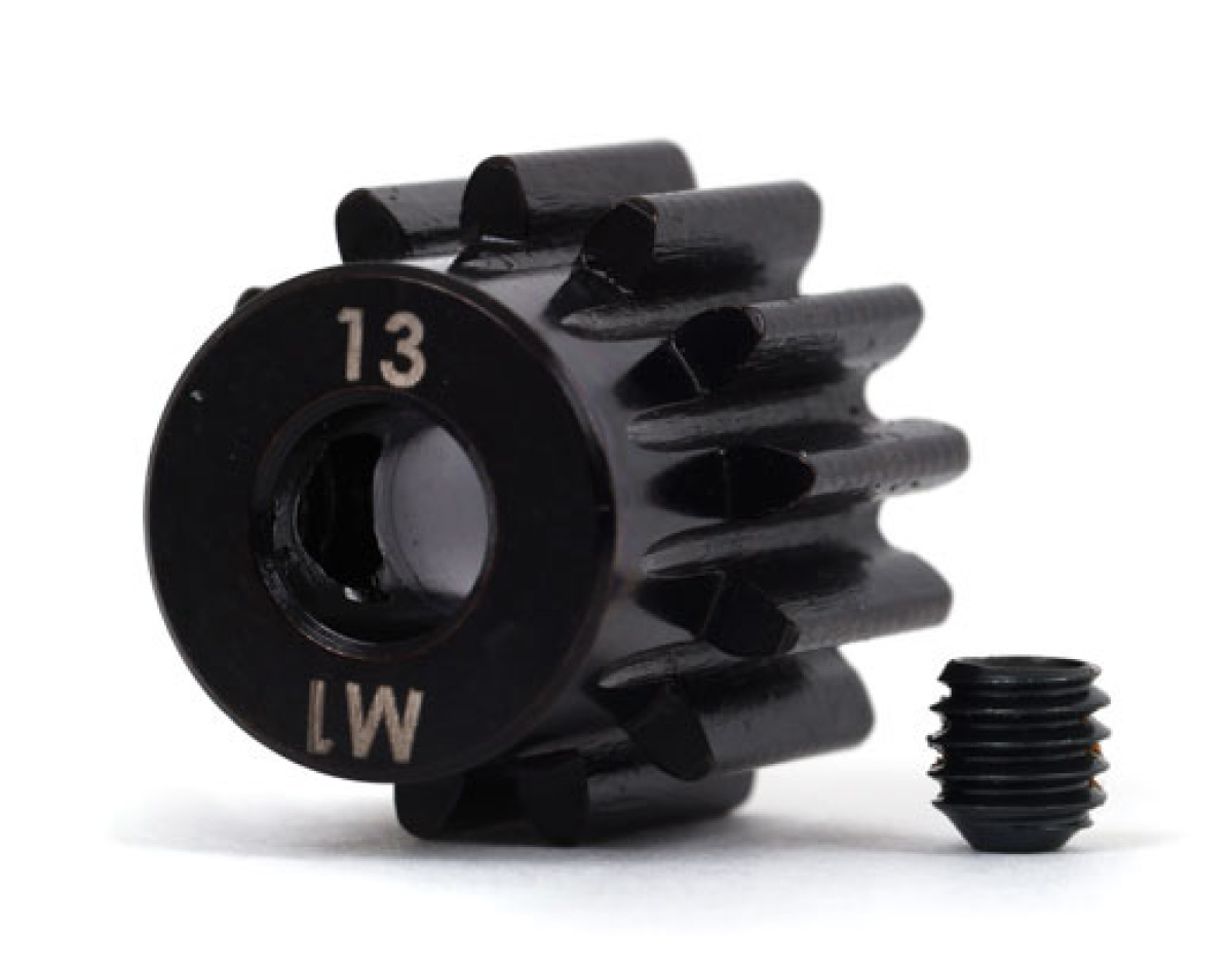 Motordrev (Pinion) 13T 1.0M för 5mm Axel (Fräst/Härdad)