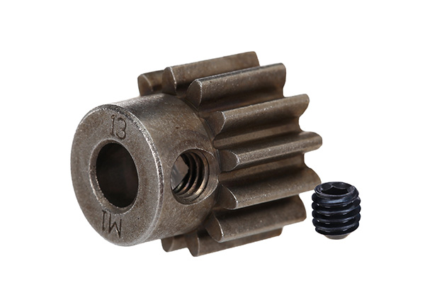 Motordrev (Pinion) 13T 1.0M för 5mm Axel (Endast för Ståldrev) 6486X - Bild 2
