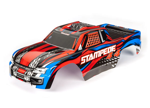Kaross Stampede 4x4 Röd Målad* 6729R - Bild 2