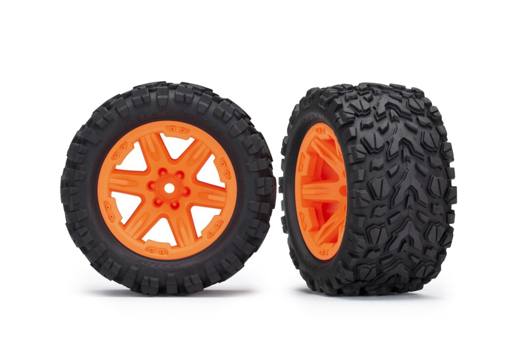 Däck & Fälg Talon Extreme/RXT Orange 2.8" 4WD TSM (2) 6773A